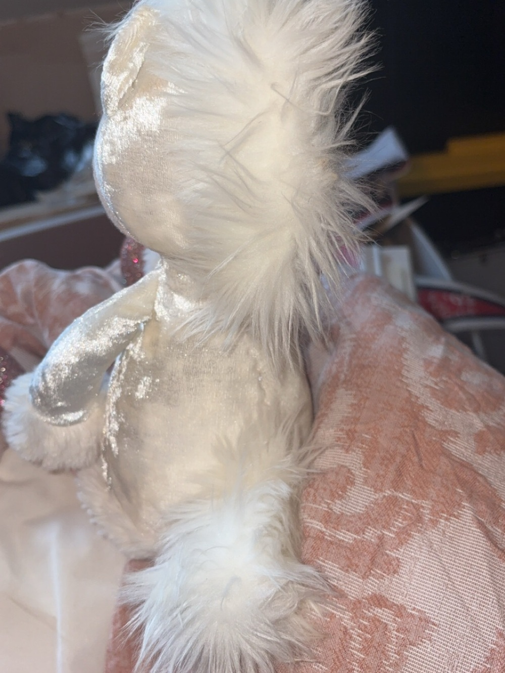 Jellycat Perky Unicorn moon Cream and Pink Sparkle Plush - Picture 6 of 8